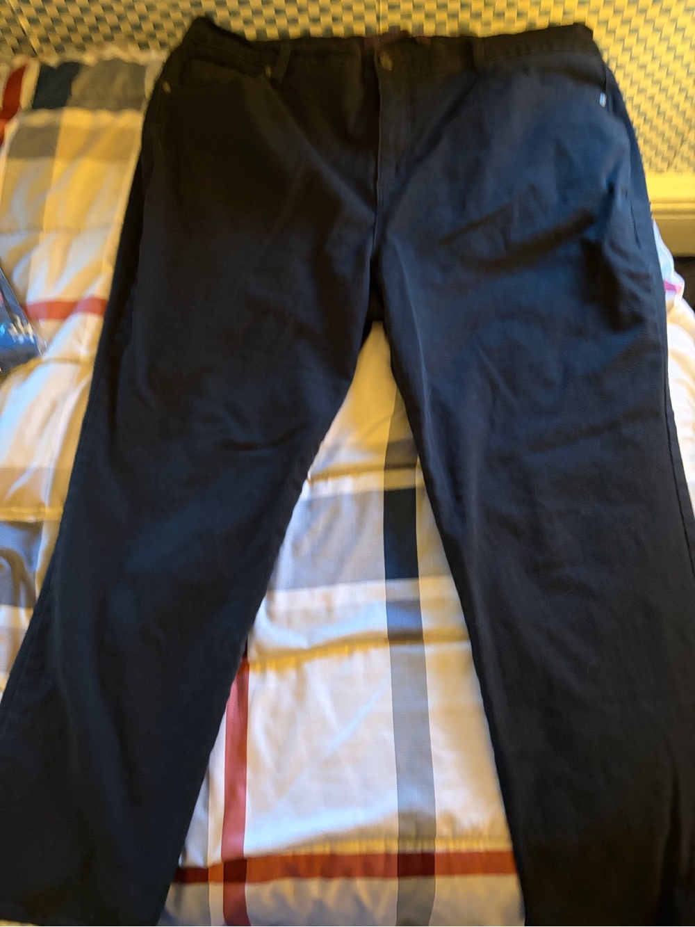 Gloria Vanderbilt black jeans  woman size  20